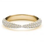 Fashion Wedding Ring, in Yellow Gold - 85250