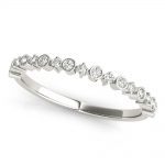 Fashion Wedding Ring, in Platinum - 85269