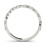 Diamond Wedding Ring, in White Gold - 85230