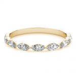 Diamond Wedding Ring, in Yellow Gold - 85230