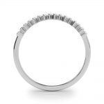 Straight Baguette Wedding Ring, in Platinum - 85318