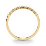 Straight Baguette Wedding Ring, in Yellow Gold - 85318