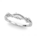 Diamond Wedding Ring, in Platinum - 51169