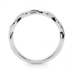 Diamond Wedding Ring, in Sterling Silver - 51173