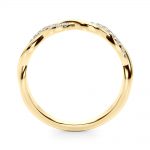 Diamond Wedding Ring, in Yellow Gold - 51173