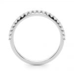 Diamond Wedding Ring, in Sterling Silver - 51176