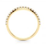 Diamond Wedding Ring, in Yellow Gold - 51176