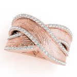 Diamond Fashion Ring, in Rose Gold - 84063