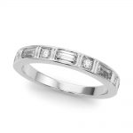 Diamond Wedding Ring, in Sterling Silver - 51200