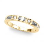 Diamond Wedding Ring, in Yellow Gold - 51200