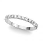 Diamond Wedding Ring, in Sterling Silver - 51181