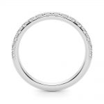 Diamond Wedding Ring, in Sterling Silver - 51181