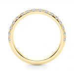 Diamond Wedding Ring, in Yellow Gold - 51181