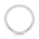 Diamond Wedding Ring, in Sterling Silver - 51183