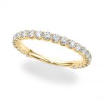 Diamond Wedding Ring, in Yellow Gold - 51202