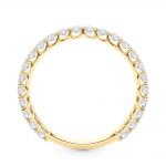 Diamond Wedding Ring, in Yellow Gold - 51202