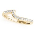 Diamond Wedding Ring, in Yellow Gold - 84770