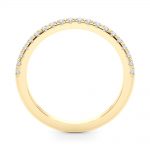 Diamond Wedding Ring, in Yellow Gold - 51187