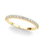 Diamond Wedding Ring, in Yellow Gold - 51178