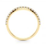 Diamond Wedding Ring, in Yellow Gold - 51178