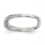 Sterling Silver Diamond Accent Ring