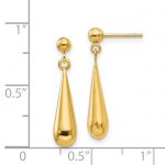 14k Madi K Teardrop Dangle Post Earrings