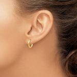 14k Non-Pierced Hoop Earrings