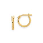 14k Madi K Hoop Earrings