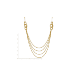 Leslie's 14K Four Layer Rope Chain Necklace