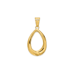 Leslie's 14k Polished Pendant