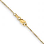 14K 18 inch .9mm Cable with Lobster Clasp Chain