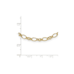 14k Oval Link Necklace