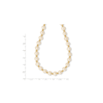 14K 6-7mm White Near Round FW Cultured Pearl Bead Necklace