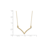 14k V Necklace