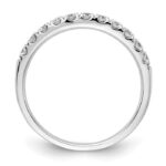 14K White Gold Lab Grown Diamond VS/SI GH, 1/2ct Wedding Band