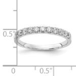 14K White Gold Lab Grown Diamond VS/SI GH, 1/2ct Wedding Band