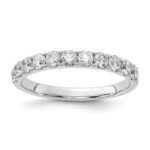 14K White Gold Lab Grown Diamond VS/SI GH, 3/4ct Wedding Band