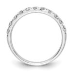 14K White Gold Lab Grown Diamond VS/SI GH, 3/4ct Wedding Band