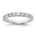 14K White Gold Lab Grown Diamond VS/SI GH, 1ct Wedding Band