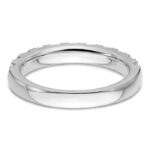 14K White Gold Lab Grown Diamond VS/SI GH, 1ct Wedding Band