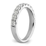 14K White Gold Lab Grown Diamond VS/SI GH, 1ct Wedding Band