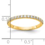 14K Lab Grown Diamond VS/SI GH, Band