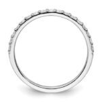 14K White Gold Lab Grown Diamond VS/SI GH, Band