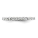 14K White Gold Lab Grown Diamond VS/SI GH, Band