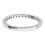 14K White Gold Lab Grown Diamond VS/SI GH, Band