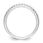 14K White Gold Lab Grown Diamond VS/SI DEF 1/5ct Wedding Band