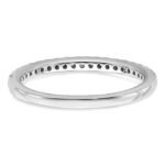 14K White Gold Lab Grown Diamond VS/SI GH, Wedding Band