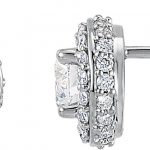 Platinum 7/8 CTW Natural Diamond Earrings - 68602