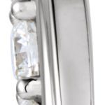 14K White 1/2 CTW Natural Diamond Pendant - 85970