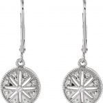 Sterling Silver 1/10 CTW Natural Diamond Earrings - 67989